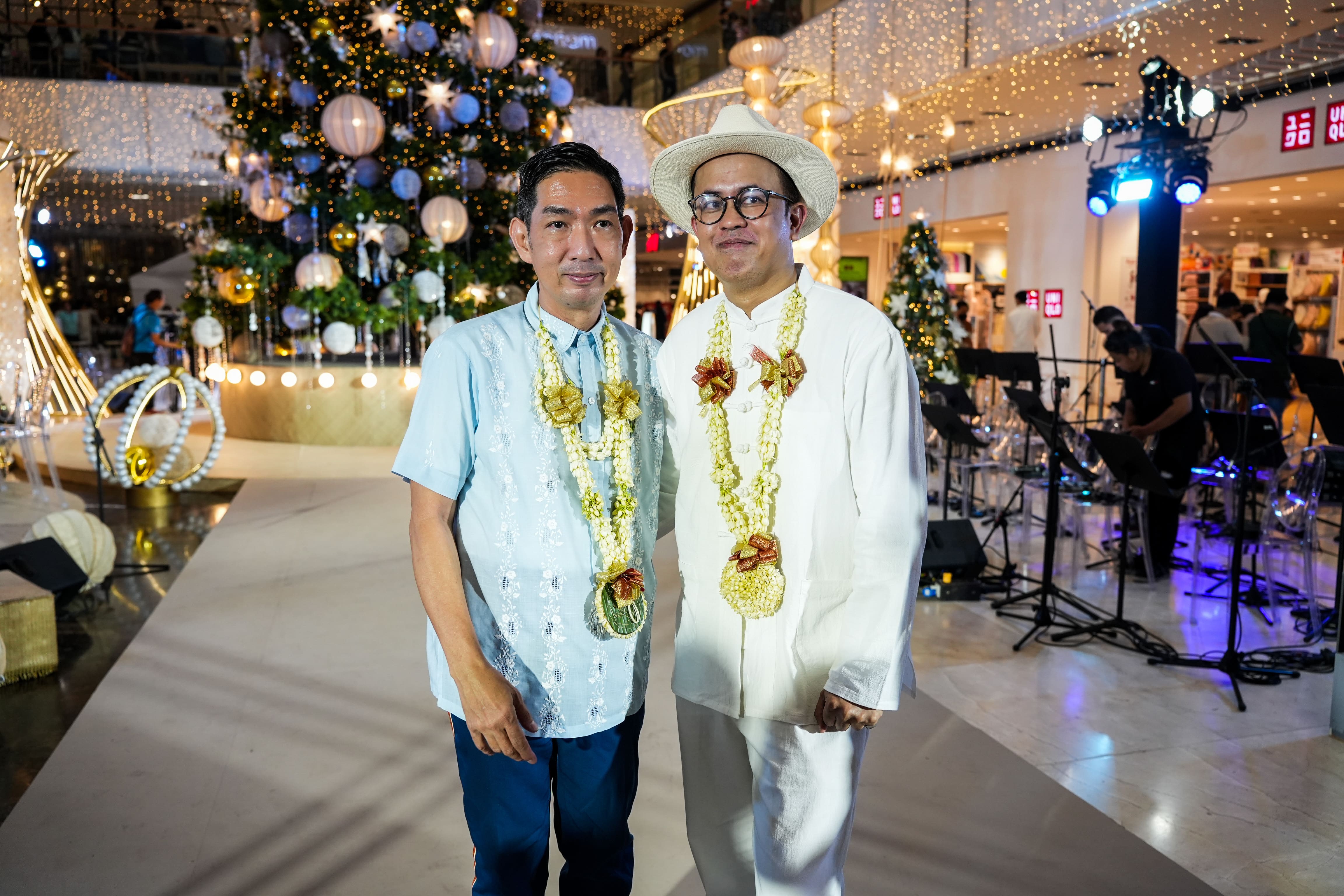 Joey Samson and Lesley Mobo